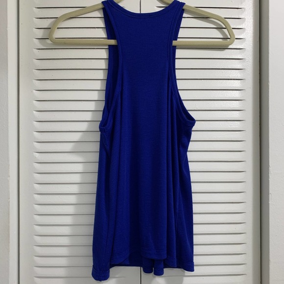 🛑SOLD🛑 Free People Rib Tank Blue Size XS - Picture 5 of 5